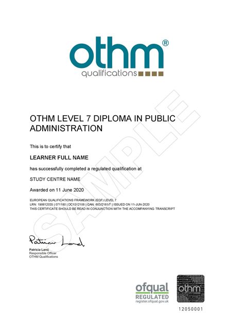 certificate Public Administration3