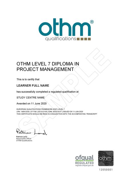 certificateProject Management3